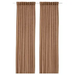 IKEA DYTÅG(005.191.20) штора, 2 шт., темно-бежевий
