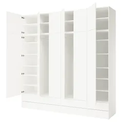 IKEA PLATSA(495.867.02) Комбінація гардеробу, Білий/Фоннес Білий