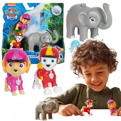 ФІГУРКИ PAW PATROL JUNGLE PUPS СКАЙ МАРШАЛ + НАБІР СЛОНУ