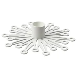 IKEA FRÖJDA(205.813.28) свічник, білий