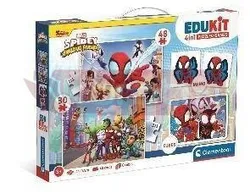 Головоломка 48 + 36 + Пам'ятка + 6 блоків Edukit Spidey