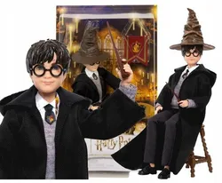 ФІГУРКА ГАРРІ ПОТТЕРА ЛЯЛЬКА ГАРРІ ПОТТЕРА з капелюхом-сортировщиком та чарівною паличкою HND78