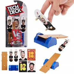 СКЕЙТБОРД З ФІНГЕРБОРДОМ З НАБОРОМ ПЕРЕШКОД PLAN B VS SERIES TECH DECK