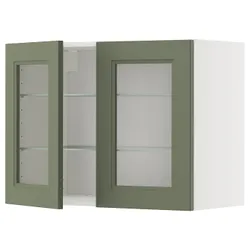 IKEA METOD(495.180.96) Sza wiello/2 gree drz, Biały/axstad gria -green