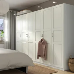 IKEA PAX / TYSSEDAL(194.780.92) комбінований гардероб, білий / білий