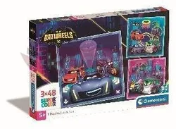 Пазл 3x48 Суперкольорові колеса летючої миші