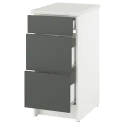 IKEA KNOXHULT(605.887.85) Кабінет з ящиками, темно -сірий