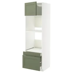 IKEA METOD / MAXIMERA(695.184.39) W Pie Pie/Pie Kom Dr/2 SOW, Biały/axstad gria -green