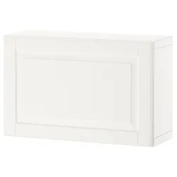 IKEA BESTÅ(094.249.62) шафа з дверима, білий / Смевикен білий