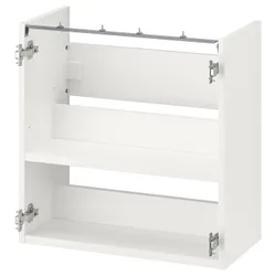 IKEA ENHET(604.623.52) тумба під умивальник з полицею, білий
