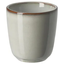 IKEA GLADELIG(805.814.67) Кубок еспресо, сірий