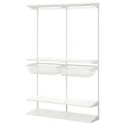 IKEA BOAXEL(594.656.34) комбінований гардероб, білий