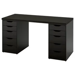 IKEA LAGKAPTEN / ALEX(794.321.95) стіл, Czarnybrą