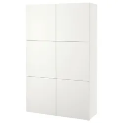 IKEA BESTÅ(790.575.26) поєднання з дверима, білий / Lappviken білий