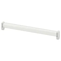 IKEA HJÄLPA(004.978.25) регульована штанга для одягу, білий