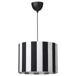 IKEA RINGSTA / HAVSDJUP(796.101.21) підвісна лампа, чорний/білий