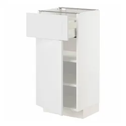 IKEA METOD / MAXIMERA(194.597.48) шафа stj szu / двер, білий / Stensund білий