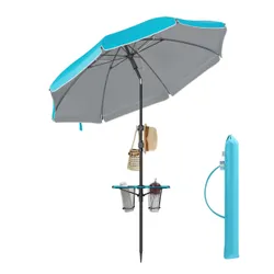 Садова парасолька 160 x 206 см синій