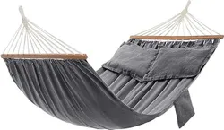 SONGMICS Гамак, тканина TC, сірий, 210 х 150 см