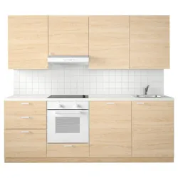 IKEA METOD(596.101.55) кухня, Білий максимум/Аскерсунд імітація світлого попелу