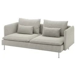 IKEA SÖDERHAMN (693.056.97) 3-місний диван, Віарп бежевий / коричневий