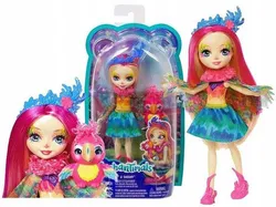 ЛЯЛЬКА ПАПУГА ENCHANTIMALS PEEEKI + ПЕТ FJJ21