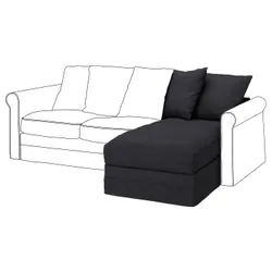 IKEA GRÖNLID(605.174.44) чохол на секцію шезлонгу, Хіларед Антрацит