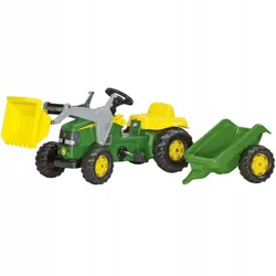 ПЕДАЛЬНИЙ ТРАКТОР ROLLY TOYS З ВІДРОМ JOHN DEERE