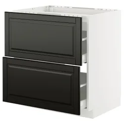 IKEA METOD / MAXIMERA(995.789.45) Sza st pl/2fr/2szu, Biały/Bodbyn Black