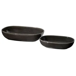 IKEA GLADELIG(506.079.49) Постійне тепло, 2 шт., темно -сірий