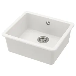 IKEA HAVSEN Одинарна мийка, білий (392.537.13)