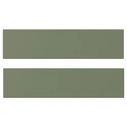 IKEA AXSTAD(605.639.83) передня ящик, Сірий -Зелений
