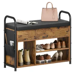 Шафа для взуття із сидінням і зберіганням