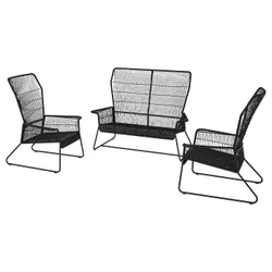 IKEA TALLSKÄR(695.825.00) 4-осовий комплект для сидіння, зовнішній/антрацит