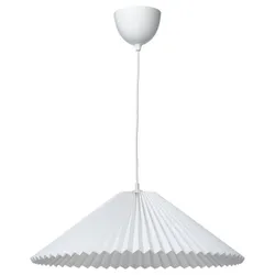 IKEA KUDDLAVA / HAVSDJUP(196.123.97) підвісна лампа, плісирований білий