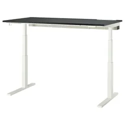IKEA MITTZON(695.914.44) Старега регулювання висоти, Електрична śl esionowa забарвлювала чорно -чорний білий