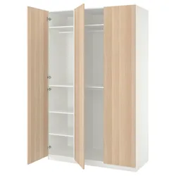 IKEA PAX / FORSAND(595.007.03) комбінований гардероб, білий морений дуб