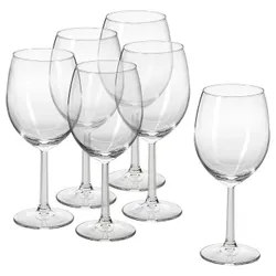 IKEA SVALKA (004.730.23) келих, прозоре скло