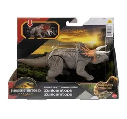 Фігурка Зуніцератопса з фільму "Світ Юрського періоду", атакуюча