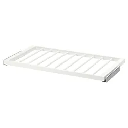 IKEA KOMPLEMENT(004.465.34) висувна вішалка для штанів, білий