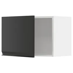IKEA METOD(994.933.24) настінна шафа, білий/Upplöv матовий антрацит