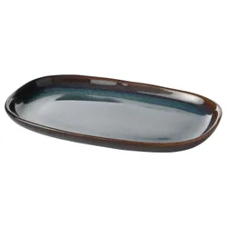 IKEA GLADELIG(306.007.17) тарілка, блакитний