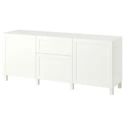 IKEA BESTÅ(695.978.13) поєднання з ящиками, Піпмакар білий/Стуббарп білий