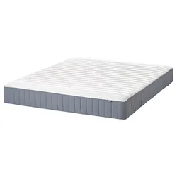 IKEA VALEVÅG(204.699.25) матрац, кишенькові пружини, дуже жорсткий/світло -блакитний