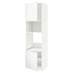 IKEA METOD(394.602.70) перший високий / мікрофон 2др / пол, білий/Voxtorp матовий білий