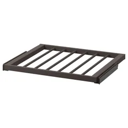 IKEA KOMPLEMENT(405.091.81) висувна вішалка для штанів, темно-сірий