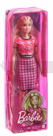Лялька Барбі Модниця Блондинка, рожеві шпильки для волосся GRB59