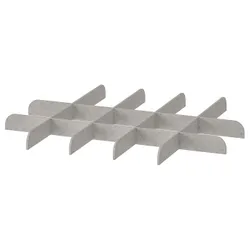 IKEA KOMPLEMENT(804.667.97) роздільник для висувного лотка, світло-сірий