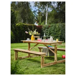 IKEA LERHOLMEN(405.392.63) стіл для пікніка, зовнішня акація