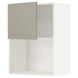 IKEA METOD(394.601.09) мікрохвильова шафа, білий / Stensund beige